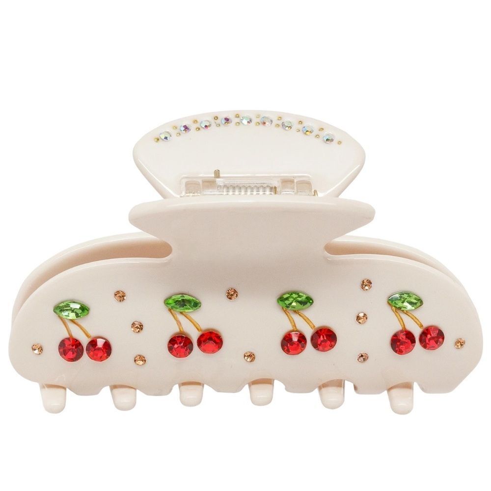 White Cherry Hair clip